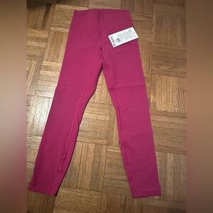Lululemon Wunder Train Sz6 25inseam NWT
